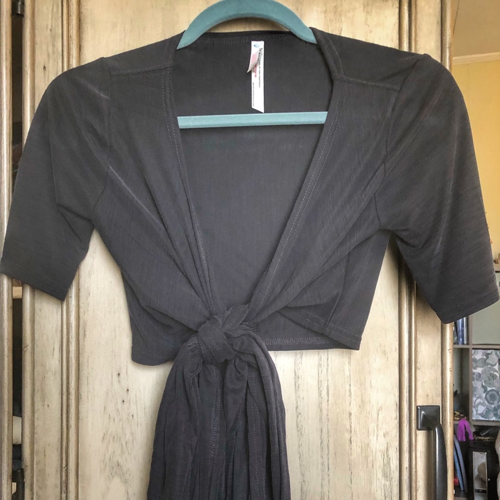 Free People Movement Tied Crop Top!